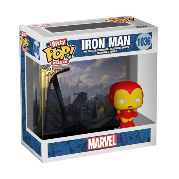 Marvel Bitty Pop Deluxe Iron Man Avenger Tower