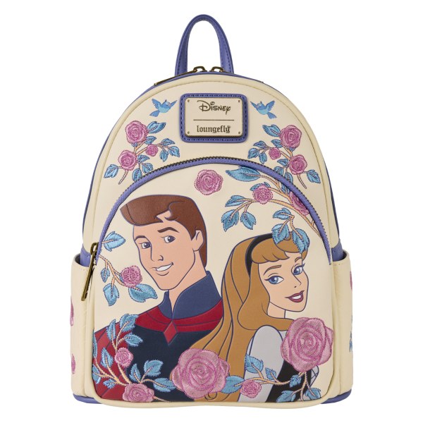 PRINCESS AURORA AND PRINCE PHILLIP MINI BACKPACK - SLEEPING BEAUTY - DISNEY LOUNGEFLY