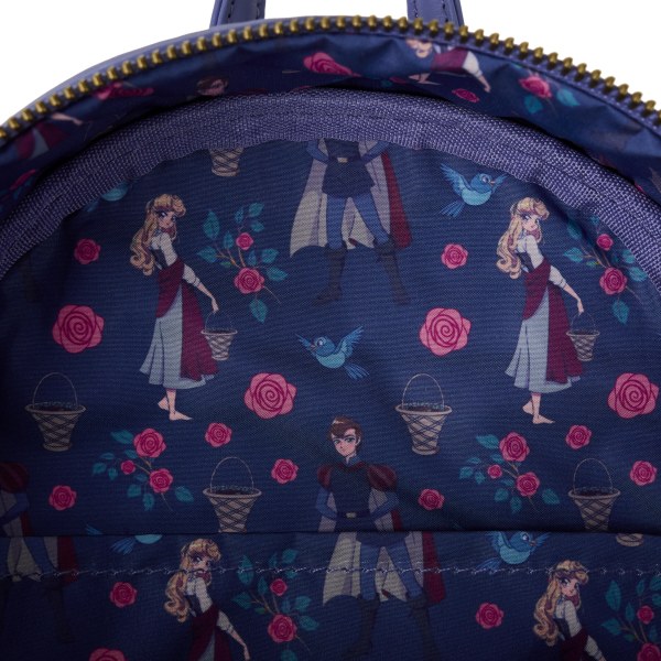 PRINCESS AURORA AND PRINCE PHILLIP MINI BACKPACK - SLEEPING BEAUTY - DISNEY LOUNGEFLY