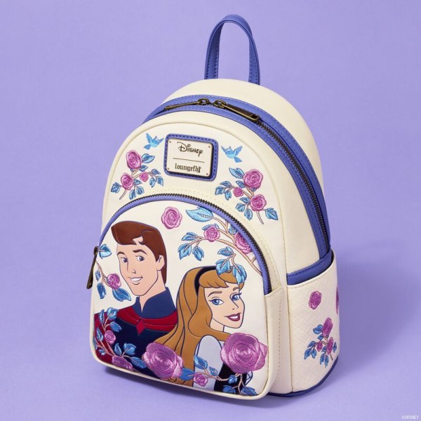 PRINCESS AURORA AND PRINCE PHILLIP MINI BACKPACK - SLEEPING BEAUTY - DISNEY LOUNGEFLY