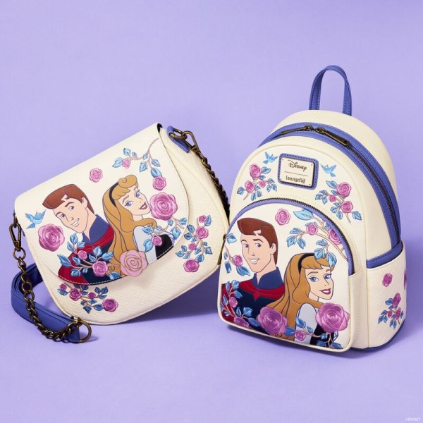 PRINCESS AURORA AND PRINCE PHILLIP MINI BACKPACK - SLEEPING BEAUTY - DISNEY LOUNGEFLY