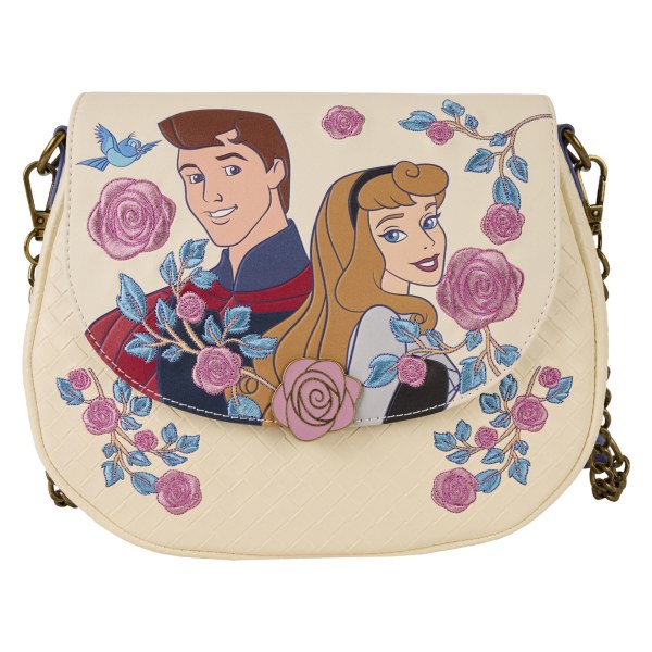 PRINCESS AURORA AND PRINCE PHILLIP CROSSBODY BAG - SLEEPING BEAUTY - DISNEY LOUNGEFLY