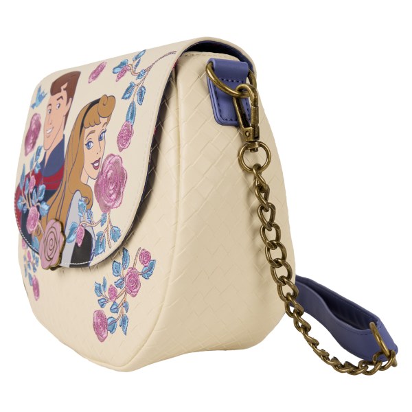 PRINCESS AURORA AND PRINCE PHILLIP CROSSBODY BAG - SLEEPING BEAUTY - DISNEY LOUNGEFLY