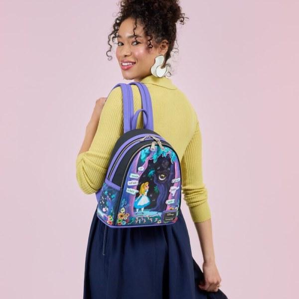 ALICE IN WONDERLAND LENTICULAR MINI BACKPACK - DISNEY LOUNGEFLY