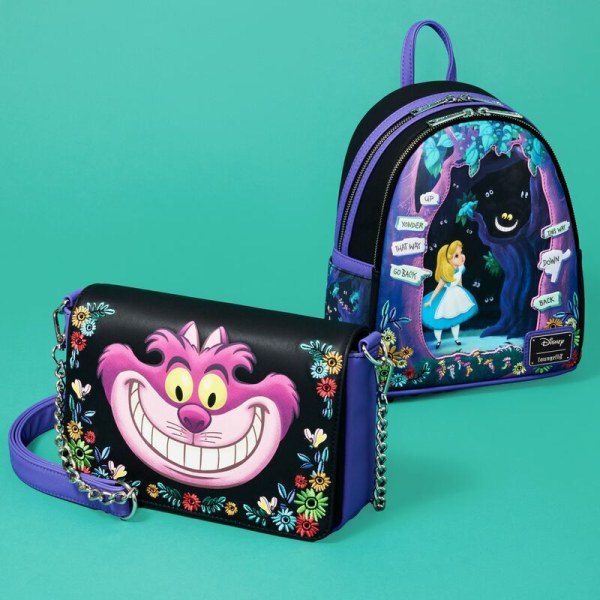 ALICE IN WONDERLAND LENTICULAR MINI BACKPACK - DISNEY LOUNGEFLY