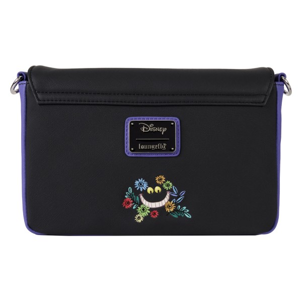 CHESHIRE CAT FLORAL CROSSBODY BAG - ALICE IN WONDERLAND - DISNEY LOUNGEFLY