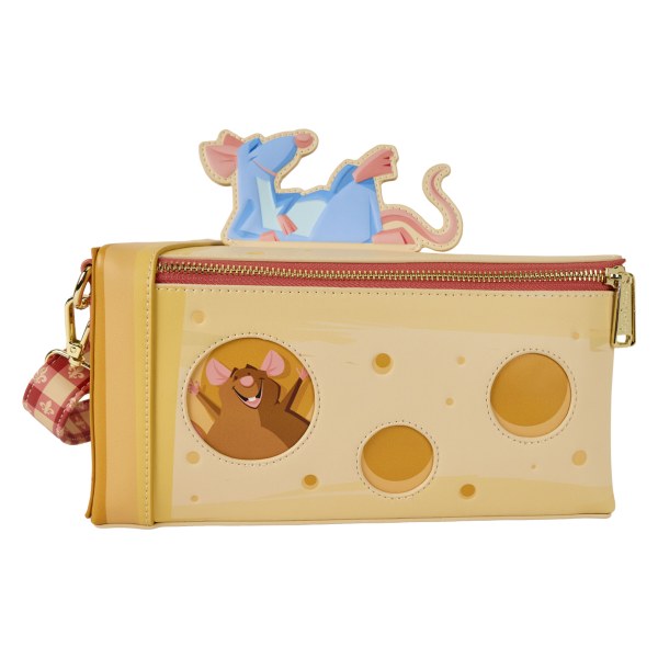 RATATOUILLE CHEESE SHOULDER BAG - DISNEY-PIXAR LOUNGEFLY