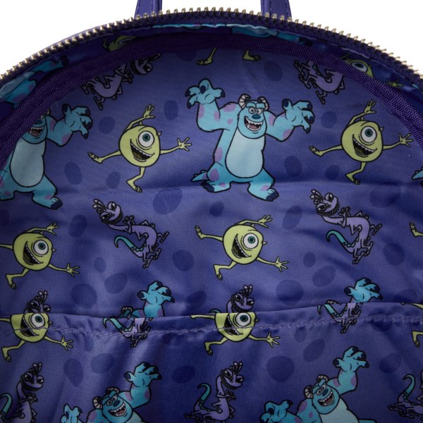 MONSTERS INC TRIPPLE POCKET BACKPACK - DISNEY-PIXAR LOUNGEFLY