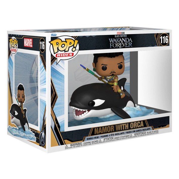 Marvel Pop! 116 Black Panther Wakanda Forever : Namor with Orca