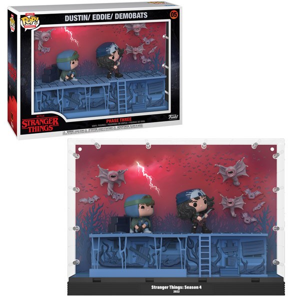 Stranger Things Pop! 05 Moments Deluxe Dustin & Eddie Metal band