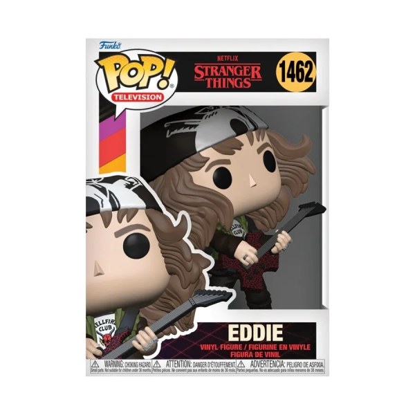 Stranger Things S4 Pop! 1462 Hunter Eddie Guitar