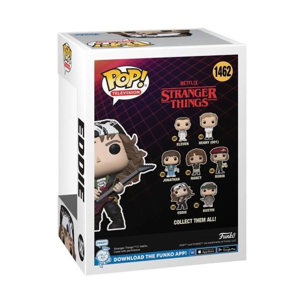 Stranger Things S4 Pop! 1462 Hunter Eddie Guitar