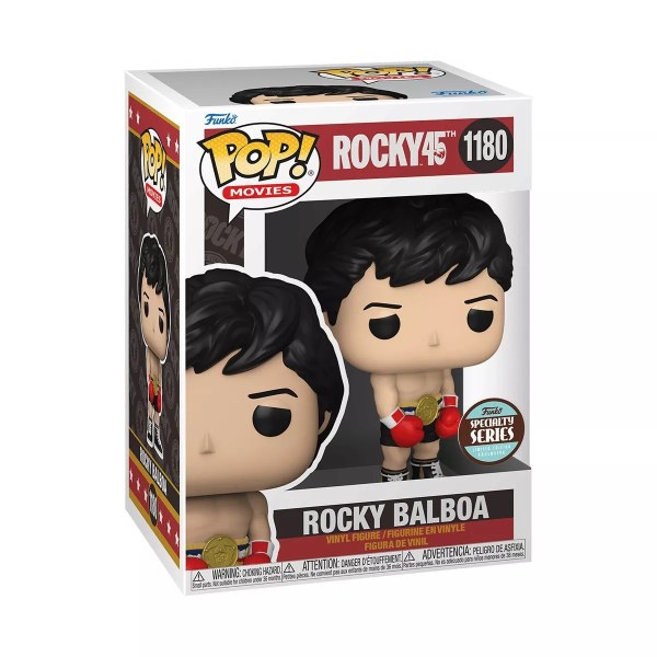 Rocky Pop! 1180 45Th Anniv Rocky Gold Belt Exclu
