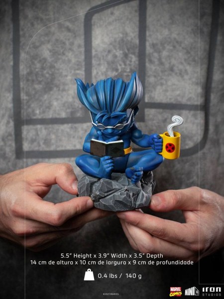 Marvel Comics Mini Co. Deluxe PVC Beast (X-Men) figure 14 cm