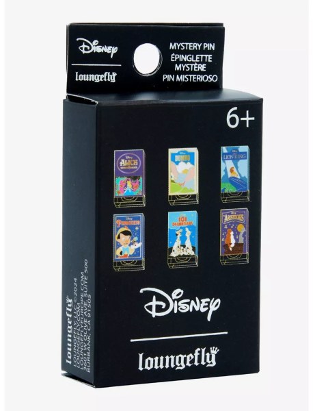 Mystery Box Pin's Classics VHS Covers - Disney Loungefly