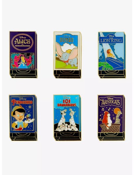 Mystery Box Pin's Classics VHS Covers - Disney Loungefly