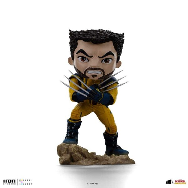 Deadpool and Wolverine figurine Mini Co. PVC Deadpool and Wolverine set Unmasked 14 cm