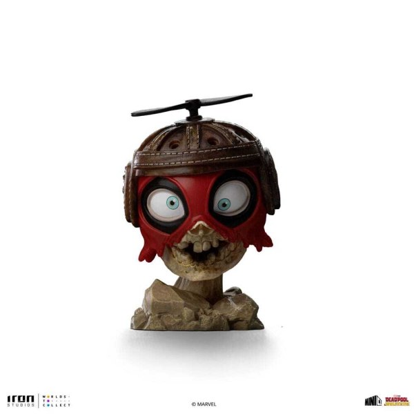 Deadpool and Wolverine figurine Mini Co. PVC Deadpool and Wolverine set Unmasked 14 cm