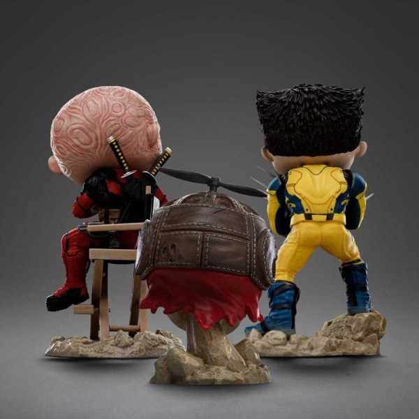 Deadpool and Wolverine Mini Co. PVC figure Wolverine Unmasked 14 cm