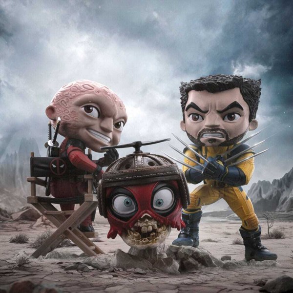 Deadpool and Wolverine Mini Co. PVC figure Wolverine Unmasked 14 cm
