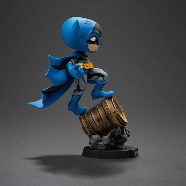 Batman figurine Mini Co. PVC Batman on Bat-Signal (Blue Variant) 15 cm