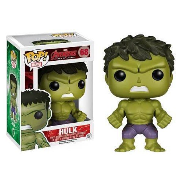 FUNKO POP! 68 Bobble Head Hulk - Marvel Avengers Age of Ultron