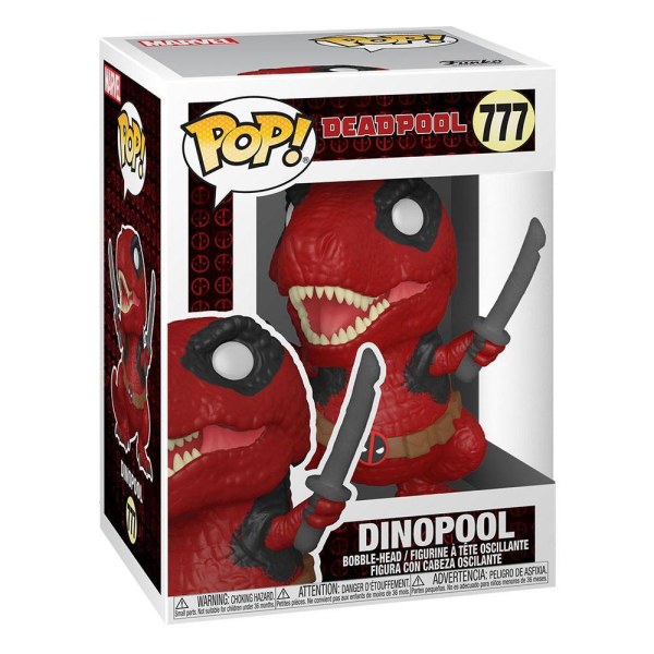 FUNKO POP! 777 Dinopool - Marvel Deadpool 30th Anniversary