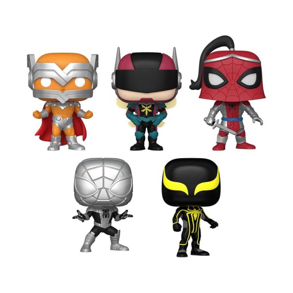 Pack 5 POP! Year of the Spider Special Edition - Marvel