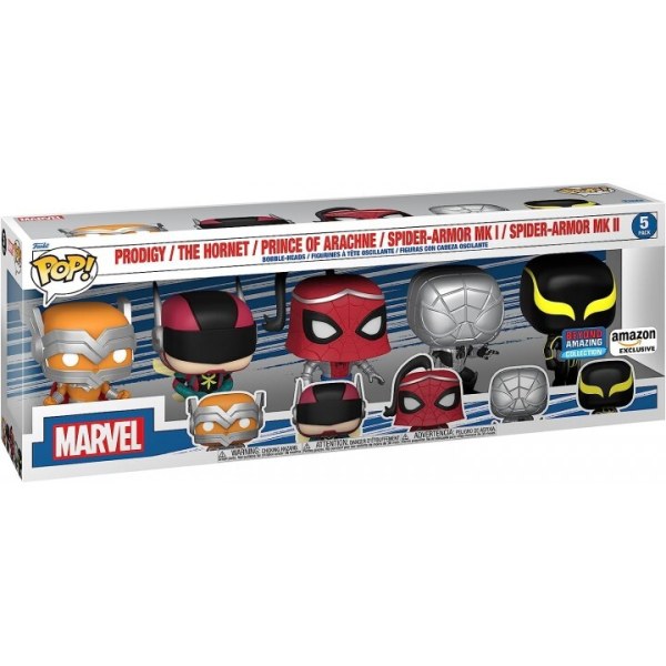 Pack 5 POP! Year of the Spider Special Edition - Marvel