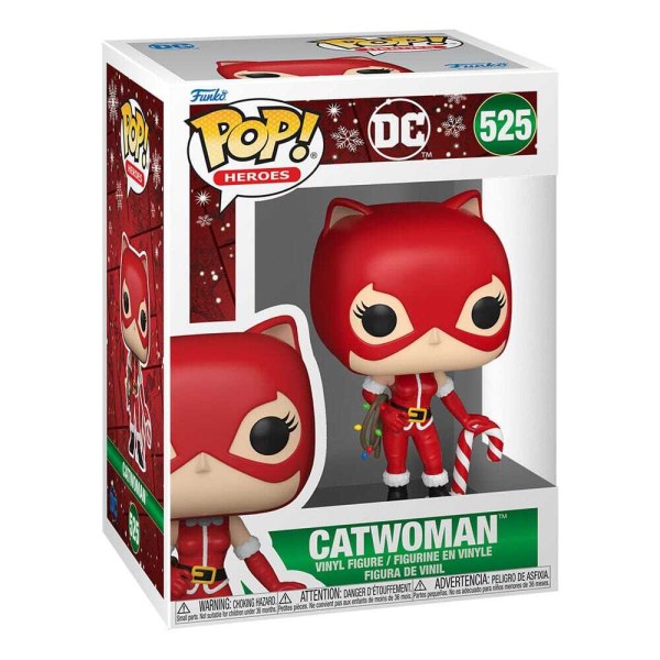 FUNKO POP! 525 Holiday Catwoman - DC Comics Heroes