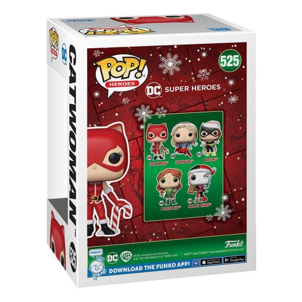 FUNKO POP! 525 Holiday Catwoman - DC Comics Heroes