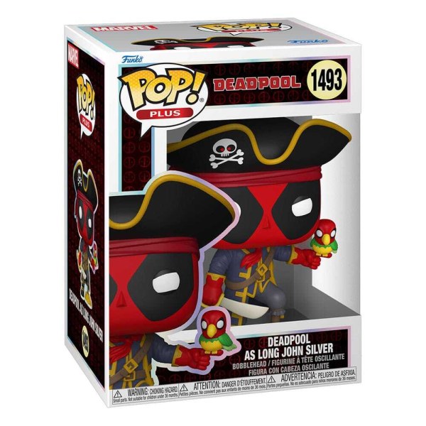 FUNKO POP! 1493 Deadpool as Long John Silver - Marvel Deadpool