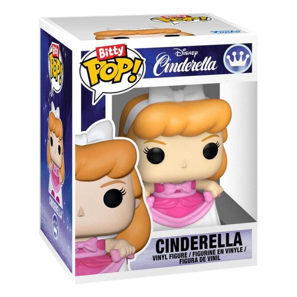 Disney Bitty POP! Display Stand with 2 Cinderella's Castle Vinyl Figures