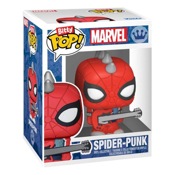 Marvel Bitty POP! Display Stand with 2 Spider-Man Web Vinyl Figures