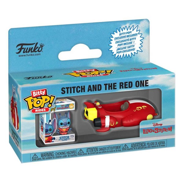 Lilo & Stitch Bitty POP! Wrinkles Vinyl figurine Stitch and The Red One