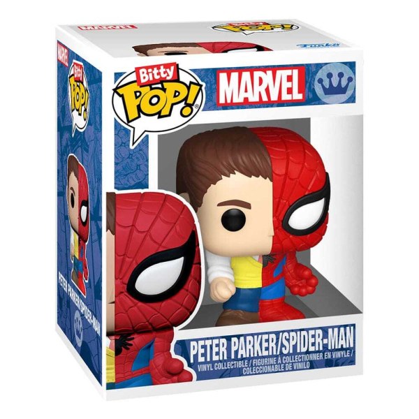 Spider-Man pack 4 Bitty POP figurines! Vinyl Series 4 2 cm