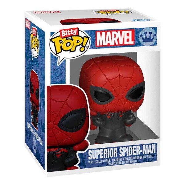 Spider-Man pack 4 Bitty POP figurines! Vinyl Series 4 2 cm