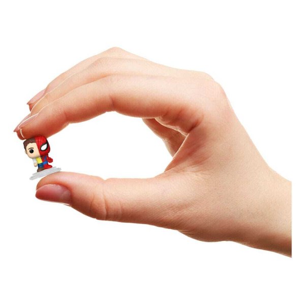 Spider-Man pack 4 Bitty POP figurines! Vinyl Series 4 2 cm
