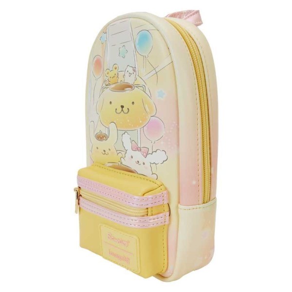 Loungefly Sanrio Carnival Pompompurin & Macarron pencil case