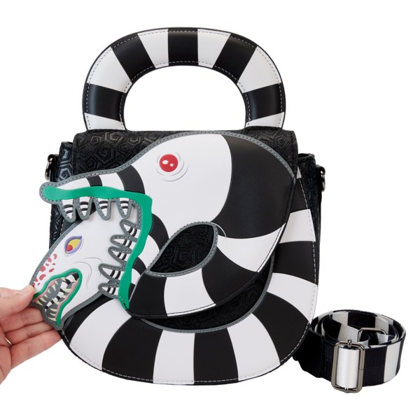 Loungefly Beetlejuice Sandworm shoulder bag
