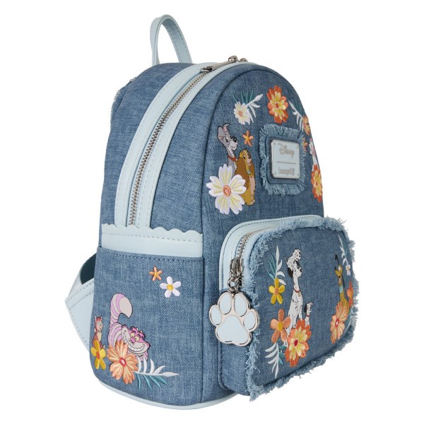 DOGS AND CATS MINI BACKPACK FRINGE - DISNEY LOUNGEFLY