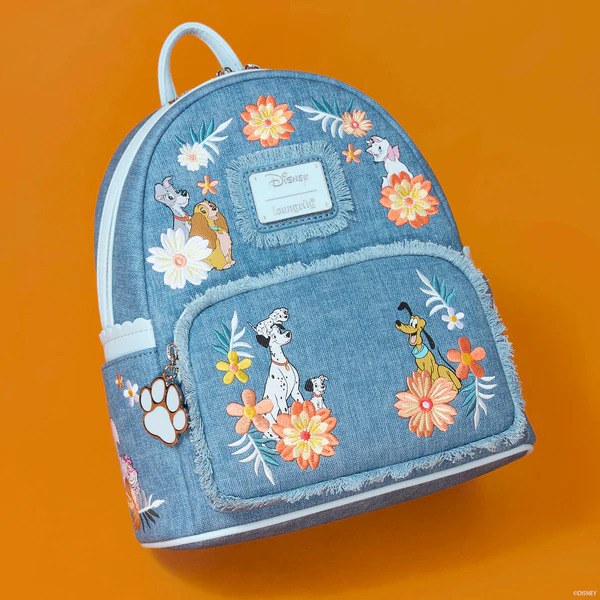 DOGS AND CATS MINI BACKPACK FRINGE - DISNEY LOUNGEFLY
