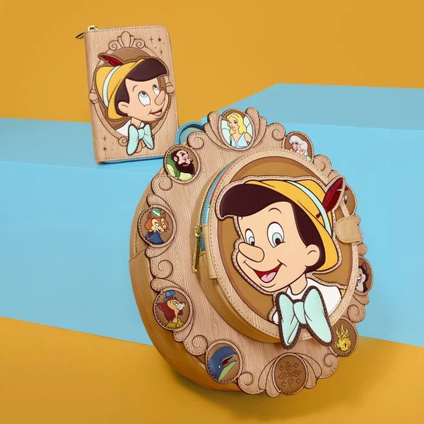 Cameo Pinochio Wallet - Disney Loungefly