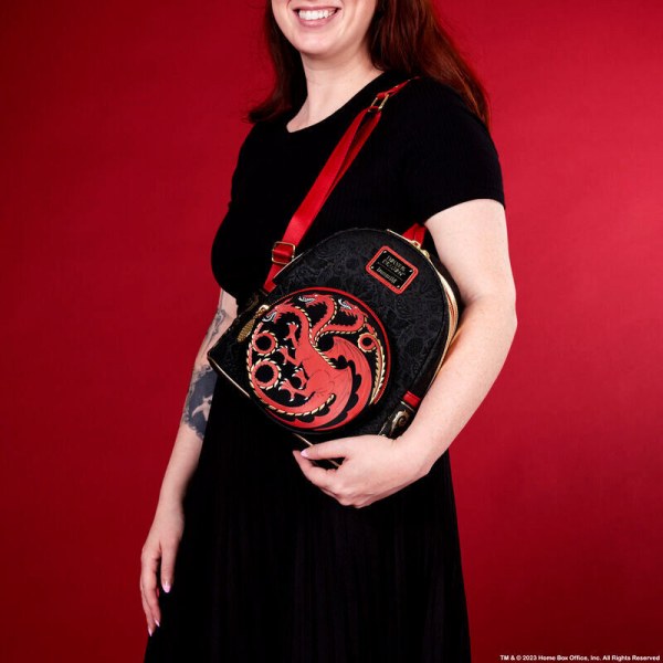 Loungefly Game of Thrones House of the Dragon Targaryen backpack 26cm