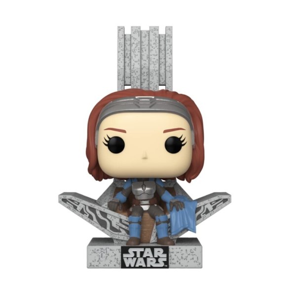 Star Wars Mandalorian Pop! 669 Deluxe S9 Bo Katan Throne