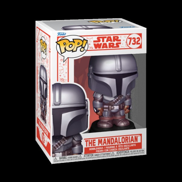 Star Wars Pop! 732 Holiday Mandalorian Ornament Style
