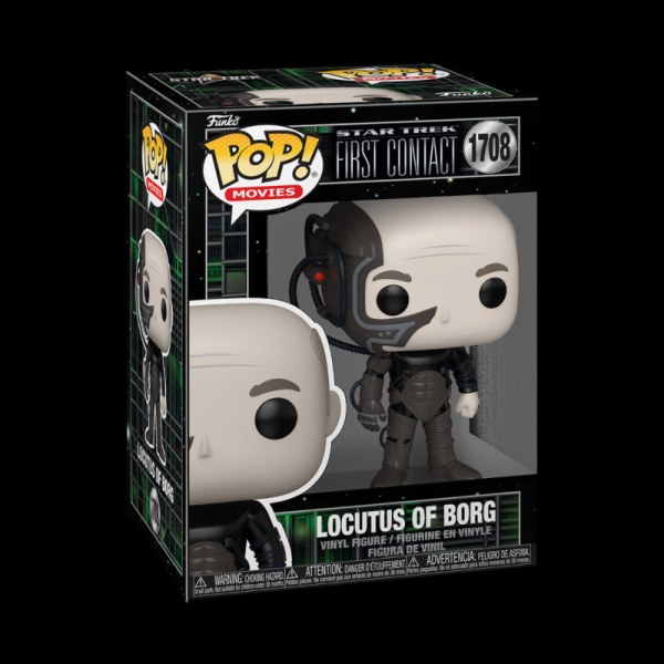 Star Trek Pop! 1708 First Contact  Picard Borg