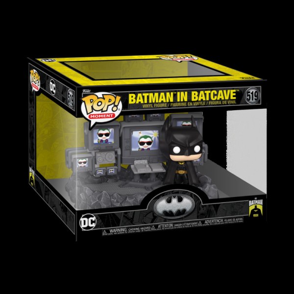 Dc Pop! 519 Moments Batman 85Th Anniv Batman In Batcave