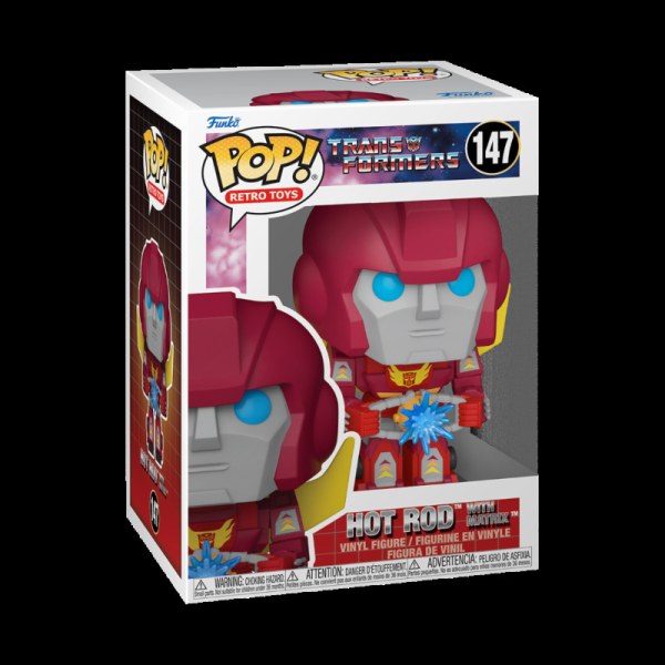 Transformers Pop! 147 S4 Hot Rod W/Matrix