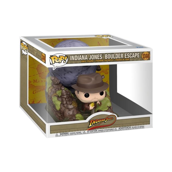 Indiana Jones Pop! 1360 Movie Moment Indiana Jones Boulder Scene